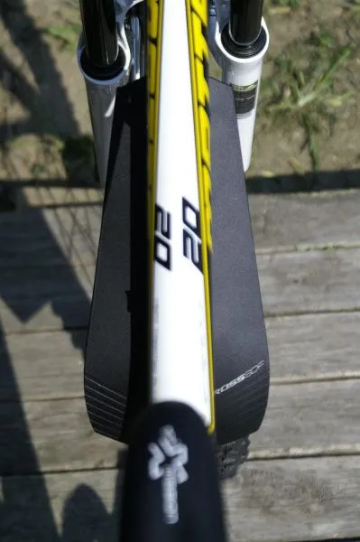Велосипедное крыло Enlee переднее/заднее, полипропилен (3D узор)